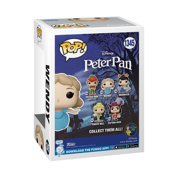 New Funko Pop! Disney 70th Anniversary Peter Pan and Wendy - Picture 3 of 7